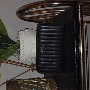 Coach quilted wallet